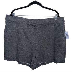 NWT 32 Degrees Cool Heather Charcoal Lounge Shorts - Size XXL 🌈✨